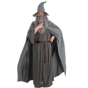 HalloweenCostumes.com Fun Costumes Adult Gandalf Costume | Mens Wizard Costume Gandalf Wig And Beard Lord Of The Rings Costume - 1 of 4