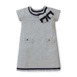 Hope & Henry Girls' Milano Tipped Sweater Dress, Toddler