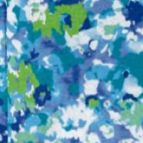 paradise blue abstract