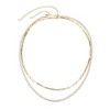 Adornia 14k Gold Plated Tennis and Paperclip Chain Necklace Set - 4 of 4