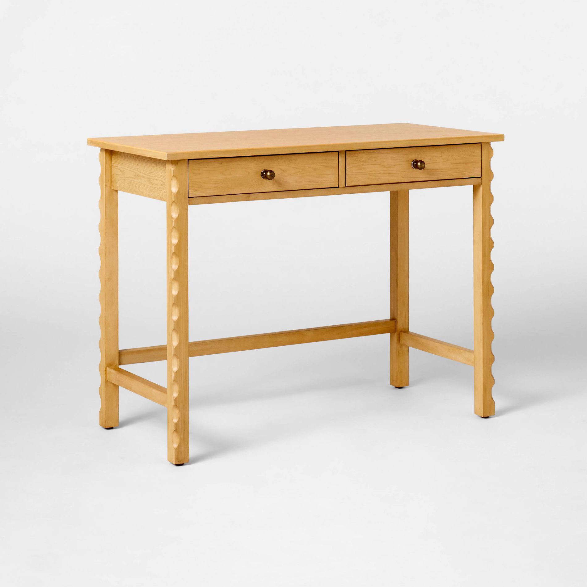 Wood Desk with Drawers Natural Wood - Threshold™ designed with Studio McGee
