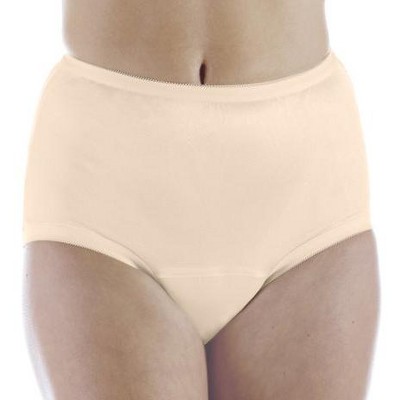 Wearever Women's Nylon Regular Absorbency Bladder Control Incontinence Panties- Reusable & Washable Leak Proof Underwear