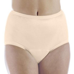 Wearever Women's Nylon Regular Absorbency Bladder Control Incontinence Panties- Reusable & Washable Leak Proof Underwear - 1 of 4