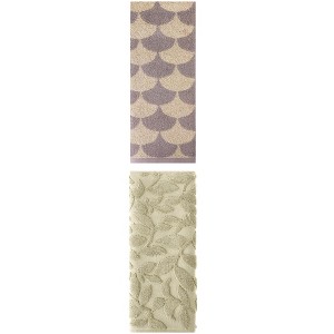 REGALWOVEN Cotton Boho Decorative Hand Towels for Bathroom 13" x 29"/14" x 30" 2 Pcs - 1 of 4