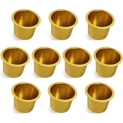 GSE Jumbo Aluminum Cup Holder, Drop-in Cup Holder for Casino Poker Tables, Work Desks, Boats, RVs, Cars & Trucks