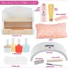 Pretend Nail Salon Wooden Play Set - Run Your Own Salon - Full Playset Includes Nail Polishes, Beauty Caddy, File, Dryer, Chair & Stool - Mess-Free - 2 of 3