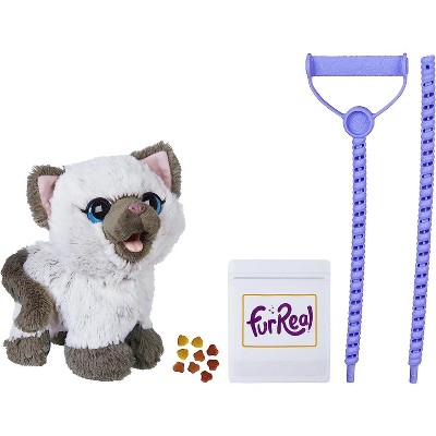 FurReal Friends Kami My Poopin’ Kitty Interactive Pet – Realistic Sounds, Movements, and Feeding Play – Frustration-Free Packaging