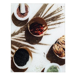 Neutral Spice Unframed Wall Canvas by Veronica Olson Printed on Tempered Glass - Yosemite Home Decor: Modern Style, Nature Imagery - 1 of 4
