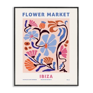 Stupell Industries Ibiza Flower Market Framed Giclee Art - 1 of 4