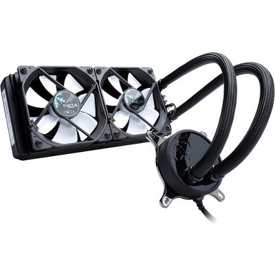 Fractal Design Celsius S24 Cooling Fan/Radiator - 2 x 87.6 CFM - 32.2 dB(A) Noise - LLS Bearing