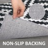 8x10 Area Rugs for Living Room, Checkered Non-Slip Washable Rugs, Neutral Classic Geometric Large Area Rug for Bedroom, Carpet for Dining Room - 2 of 4