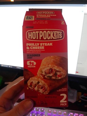 Hot Pockets Frozen Snack Philly Steak & Cheese Seasoned Crust Frozen  Sandwiches, 2 ct / 9 oz - Pay Less Super Markets