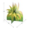 Beistle 3-D Tropical Grass Prop, 30" x 30", (1/Box) Multicolored - 4 of 4