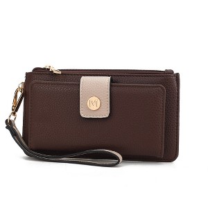 MKF Collection Olympe Vegan Leather Women’s Wristlet Wallet by Mia K - 1 of 4