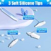 Baby Nasal Aspirator Nasal Congestion Relief, Includes 25 Hygiene Filters, 2 Silicone Tips with Nose Cleaning Tweezer - 2 of 4
