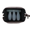 Buxton Men's Antiqued Leather Water Dopp Travel Kit with Bottles - 4 of 4