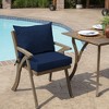 ARDEN Outdoor Dining Chair Cushion Set 21 x 21 - 2 of 4
