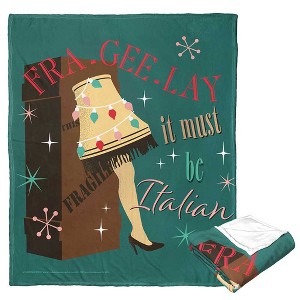 Warner Bros. A Christmas Story Fra Gee Lay Silk Touch Throw Blanket 50x60 Inches - 1 of 4
