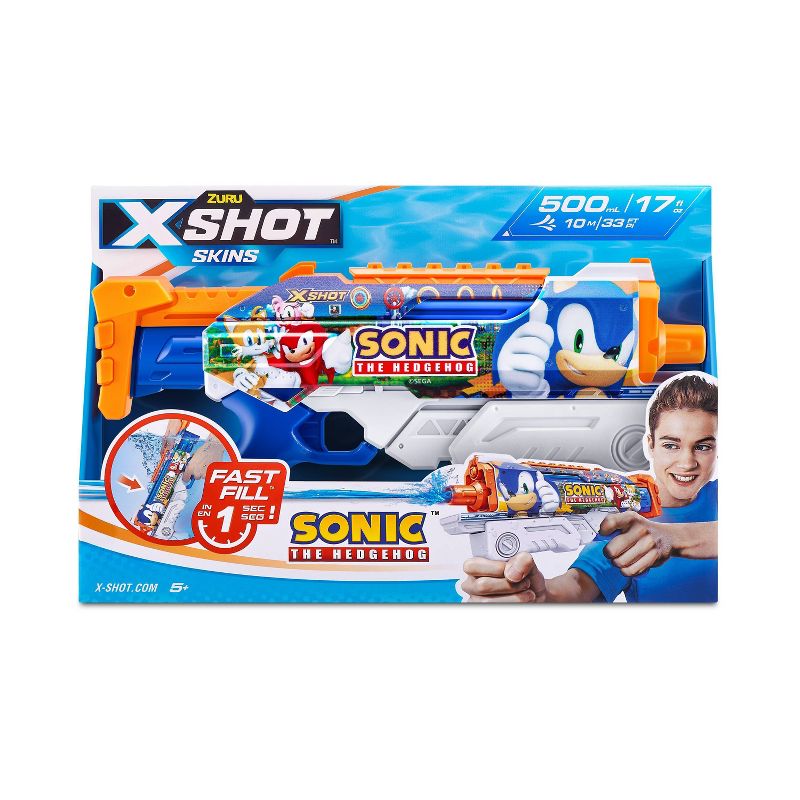 X-Shot Water-Fast-Fill Skins-Hyperload Sonic, 2 of 5
