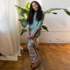 Mightly Fair Trade Organic Cotton Print Toddler Flare Leggings Yoga Pant - 2 of 4