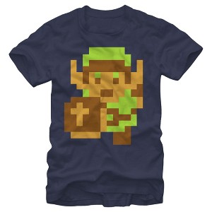 Men's Nintendo Legend of Zelda Pixel Link T-Shirt - 1 of 4