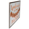 Northlight Welcome to our Pumpkin Patch Wall Sign - 20.25" - Orange - 3 of 4
