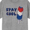Americana Stay Cool Men's Gray Heather T-shirt - 2 of 3