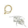 Adornia Tarnish Resistant 14k Gold Plated Set of Ball Bracelets with Heart - 3 of 4
