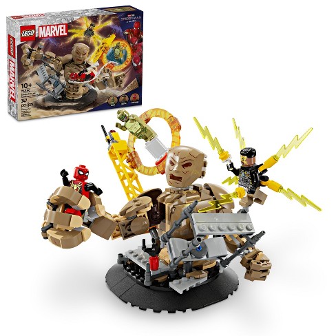 Lego Marvel Spider man Vs. Sandman Final Battle Building Toy