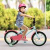 Infans 16" Kids Bike w/Adjustable Saddle Handlebar Removable Training Wheels Handbrake - 3 of 4