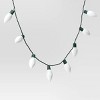 25ct LED C9 Classic Glow Indoor Outdoor Christmas String Lights with Green Wire - Wondershop™ - 3 of 4
