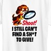 Women's - Instant Message - Can't Find A Sh Short Sleeve Graphic T-Shirt - 2 of 4