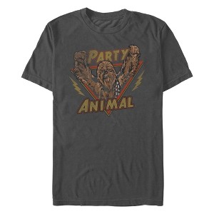 Men's Star Wars: A New Hope Chewie Party Animal T-Shirt - 1 of 4