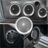 Unique Bargains Round Mesh Trim Subwoofer Grille Horn Speaker Protective Cover Silver Tone 2 Pcs - 3 of 4