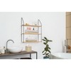 Sorbus Paper Rope Bathroom Baskets & Tissue Holder Set Lined Storage Set for Organizing - Store Washcloths, Hand Towels, Skincare - 2 of 4