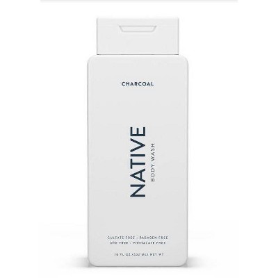 Native Charcoal Body Wash - 18oz