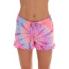 Just Love Tie Dye Pajama Short Set with Ruffle Detail | Womens PJ Set - 4 of 4