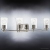 Urban Ambiance Luxury Traditional Bath Light 7.625''H x 32''W,  Polished Nickel Finish,  Esperance Collection, UHP4153 - 4 of 4