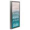 Stupell Industries Timeless As Tides Beach Phrase, 15" x 31" - 3 of 4