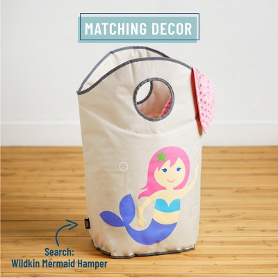 Mermaid Print Kids Polyester Standard Pillowcase