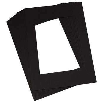 Two Cool Tri-Fold Poster Board, 36 X 48, Black/white, 6/carton