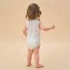 Little Plant Silky Soft TENCEL™ Modal Jacquard Tank Bodysuit - White Panda - 4 of 4