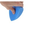Unique Bargains Door Stop Heart-Shaped Door Stopper PU Rubber Bluish 3.78"x3.03"x1.1" 1 Pc - 4 of 4