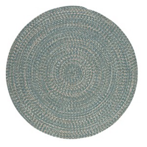 Colonial Mills Tremont Braided Rug, Teal 5' round, Round Shape - 1 of 4