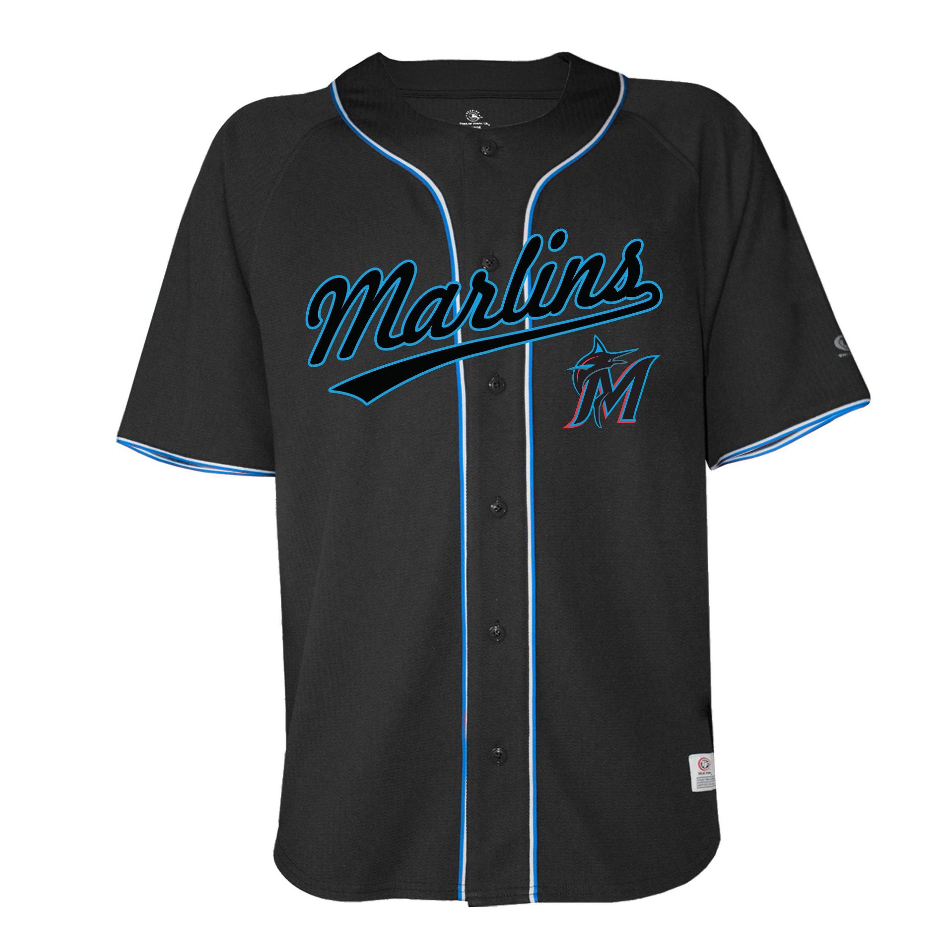 MLB Miami Marlins Men's Button Down Jersey