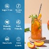 Syruvia Sugar Free Coffee Flavors Variety Pack: Peach, Coconut, Strawberry & Blue Raspberry 25.4 fl oz Syrup - 4 of 4
