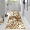 COZONY Washable Abstract Rug, Modern Marble Print Low Pile Carpet for Living Room and Office - 4 of 4