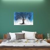 Blue Midnight Tree by Ashvin Harrison Unframed Wall Canvas - iCanvas - 4 of 4