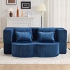 NicBex Modern Convertible Folding Sofa Futon Couch with Pillows,High-Density Foam Sleeper Sofa Couch for Living Room,Apartment - 3 of 4