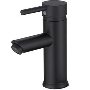 BWE Single Hole Single Handle Bathroom Faucet With Pop Up Drain - 1 of 4